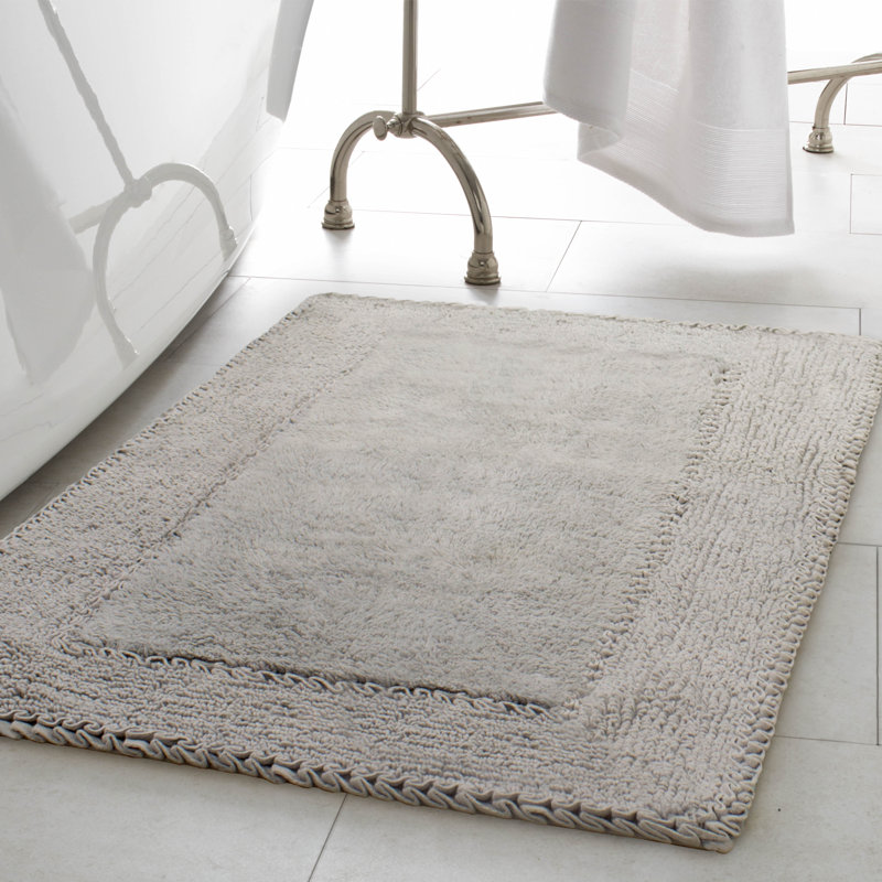Laura Ashley Home Ruffle Cotton Bath Rug & Reviews Wayfair